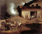 Theodore Gericault The Limekiln oil painting artist